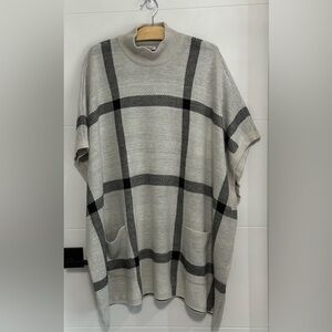 Ricki's: Women’s Plaid Poncho - Size XL